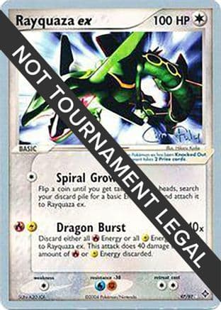 Rayquaza ex - 2004 (Chris Fulop) — World Championship Decks Pokémon TCG card by Chris Fulop