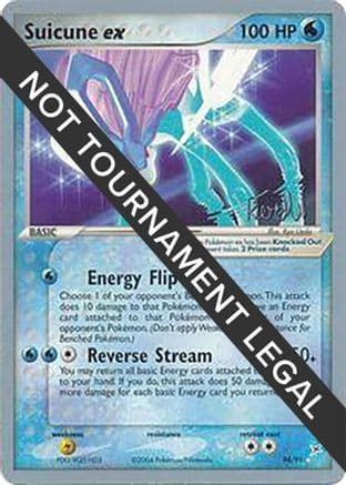 Suicune ex - 2004 (Reed Weichler) — World Championship Decks Pokémon TCG card by Reed Weichler