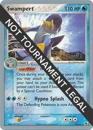 Swampert - 2004 (Reed Weichler) — World Championship Decks Pokémon TCG card by Reed Weichler