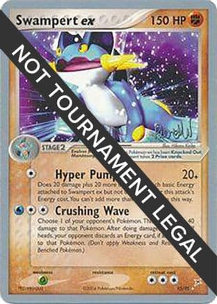 Swampert ex - 2004 (Reed Weichler) — World Championship Decks Pokémon TCG card by Reed Weichler