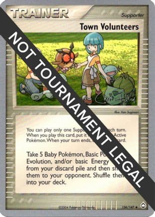 Town Volunteers - 2004 (Chris Fulop) — World Championship Decks Pokémon TCG card by Chris Fulop