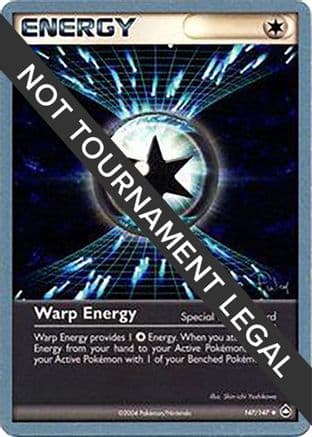 Warp Energy - 2004 (Chris Fulop) — World Championship Decks Pokémon TCG card by Chris Fulop