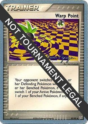 Warp Point - 2004 (Kevin Nguyen) — World Championship Decks Pokémon TCG card by Kevin Nguyen