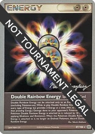 Double Rainbow Energy - 2005 (Michael Gonzalez) — World Championship Decks Pokémon TCG card by Millan Melo Aldrich