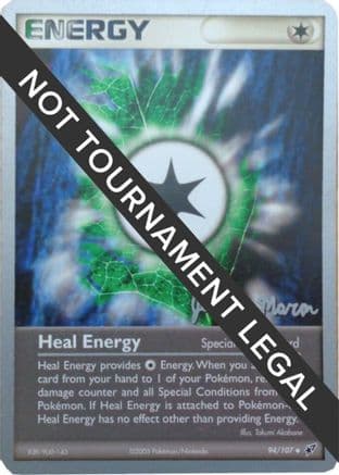 Heal Energy - 2005 (Jeremy Maron) — World Championship Decks Pokémon TCG card by Jeremy Maron