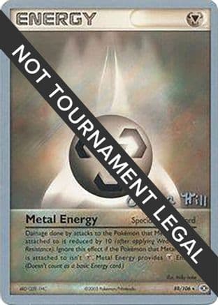 Metal Energy - 2005 (Curran Hill) — World Championship Decks Pokémon TCG card by Curran Hill