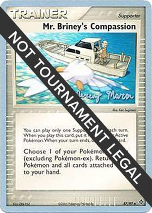 Mr. Briney's Compassion - 2005 (Jeremy Maron) — World Championship Decks Pokémon TCG card by Jeremy Maron