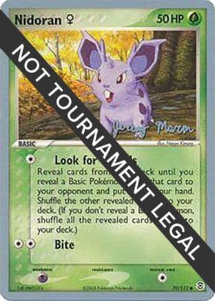 Nidoran F - 2005 (Jeremy Maron) — World Championship Decks Pokémon TCG card by Jeremy Maron