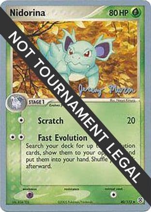 Nidorina - 2005 (Jeremy Maron) — World Championship Decks Pokémon TCG card by Jeremy Maron