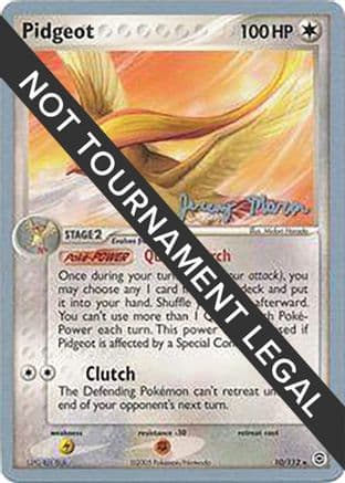 Pidgeot - 2005 (Jeremy Maron) — World Championship Decks Pokémon TCG card by Jeremy Maron