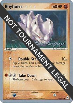 Rhyhorn - 2005 (Michael Gonzalez) — World Championship Decks