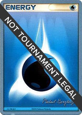 Water Energy - 2005 (Michael Gonzalez) — World Championship Decks Pokémon TCG card by Michael Gonzalez