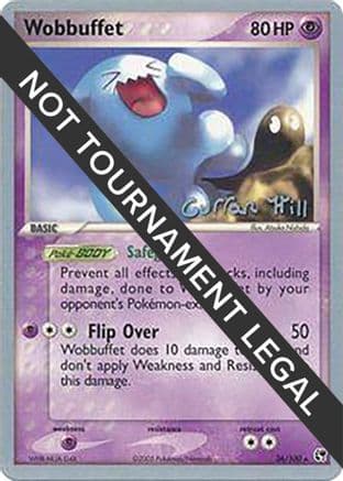 Wobbuffet - 2005 (Curran Hill) — World Championship Decks Pokémon TCG card by Curran Hill
