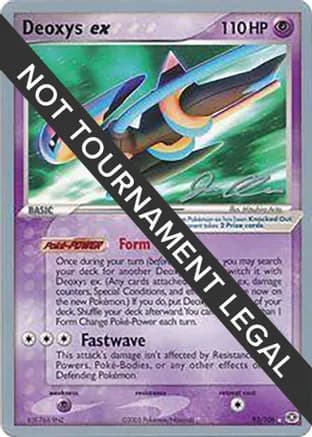 Deoxys ex - 2006 (Jason Klaczynski) — World Championship Decks