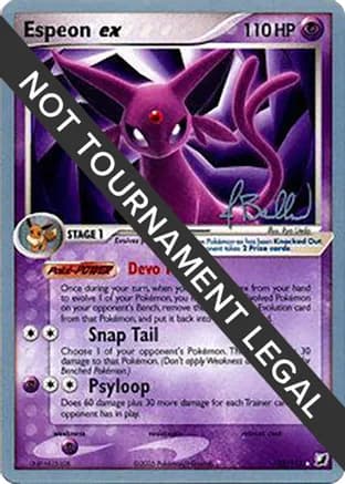 Espeon ex - 2006 (Jimmy Ballard) — World Championship Decks