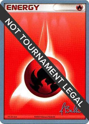 Fire Energy - 2006 (Jimmy Ballard) — World Championship Decks Pokémon TCG card by Jimmy Ballard