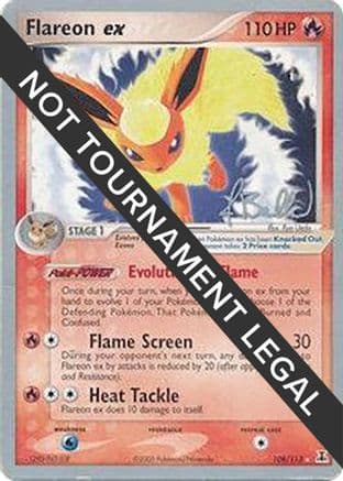 Flareon ex - 2006 (Jimmy Ballard) — World Championship Decks Pokémon TCG card by Jimmy Ballard