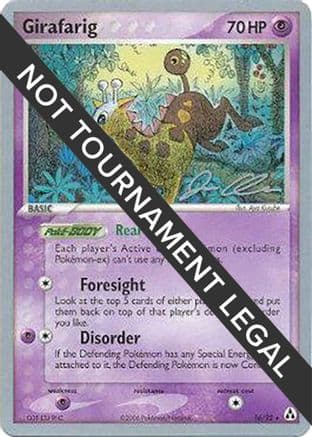 Girafarig - 2006 (Jason Klaczynski) — World Championship Decks Pokémon TCG card by Jason Klaczynski