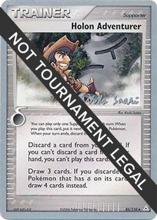 Holon Adventurer - 2006 (Miska Saari) — World Championship Decks Pokémon TCG card by Miska Saari