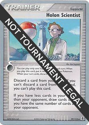 Holon Scientist - 2006 (Miska Saari) — World Championship Decks Pokémon TCG card by Miska Saari