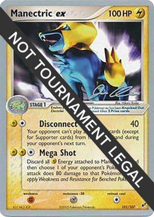 Manectric ex - 2006 (Jason Klaczynski) — World Championship Decks Pokémon TCG card by Jason Klaczynski