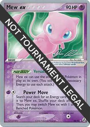 Mew ex - 2006 (Jason Klaczynski) — World Championship Decks