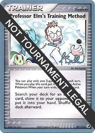 Professor Elm's Training Method - 2006 (Jimmy Ballard) — World Championship Decks Pokémon TCG card by Jimmy Ballard