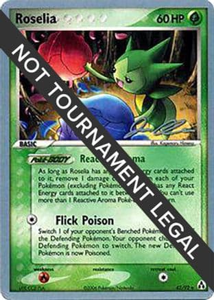 Roselia - 2006 (Jason Klaczynski) — World Championship Decks Pokémon TCG card by Jason Klaczynski