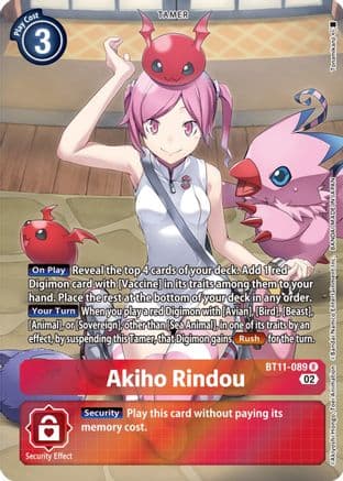 Akiho Rindou (Alternate Art) — Dimensional Phase