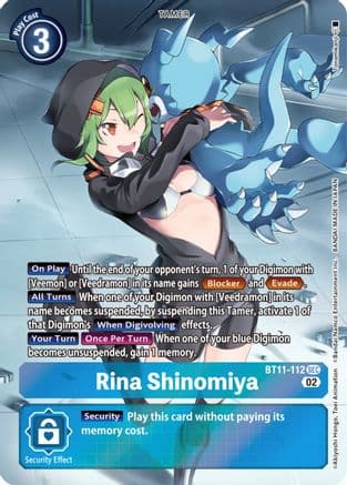 Rina Shinomiya (Alternate Art) — Dimensional Phase