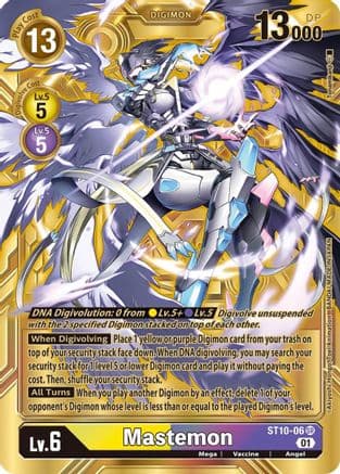Mastemon (Alternate Art) — Digimon Card Game card