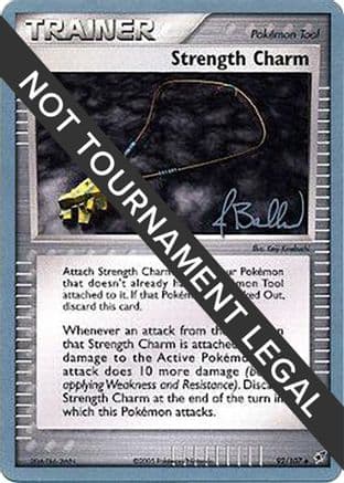 Strength Charm - 2006 (Jimmy Ballard) — World Championship Decks Pokémon TCG card by Keiji Kinebuchi