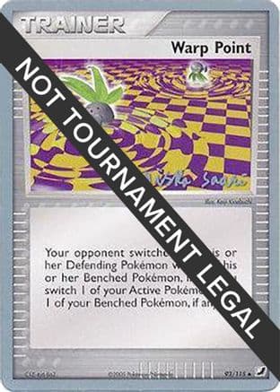 Warp Point - 2006 (Miska Saari) — World Championship Decks Pokémon TCG card by Miska Saari