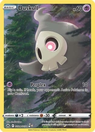 Duskull — Crown Zenith: Galarian Gallery Pokémon TCG card by Kouki Saitou