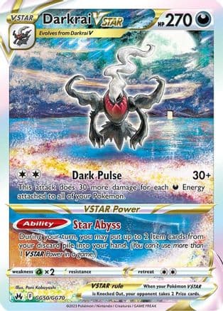 Darkrai VSTAR — Crown Zenith: Galarian Gallery