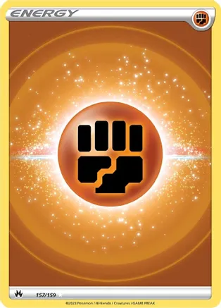 Fighting Energy (Texture Full Art) — SWSH: Crown Zenith