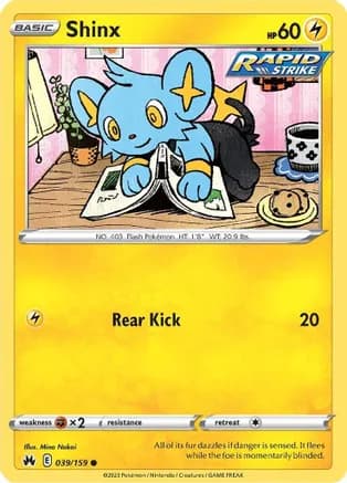 Shinx (39) — SWSH: Crown Zenith