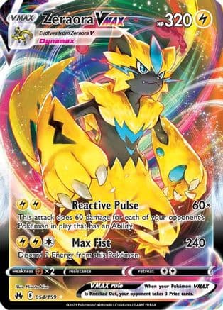Zeraora VMAX — SWSH: Crown Zenith Pokémon TCG card by Nisota Niso