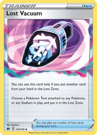 Lost Vacuum — SWSH: Crown Zenith Pokémon TCG card by Amelicart