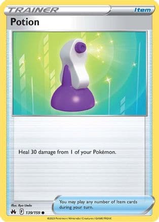 Potion — SWSH: Crown Zenith Pokémon TCG card by Ryo Ueda