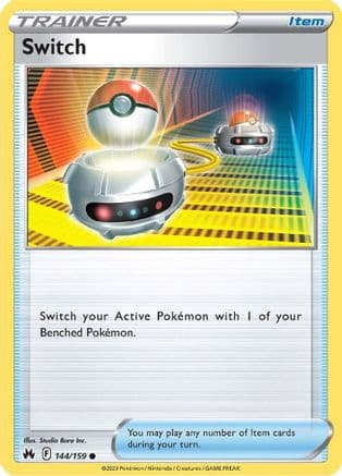 Switch — SWSH: Crown Zenith Pokémon TCG card by Studio Bora Inc.