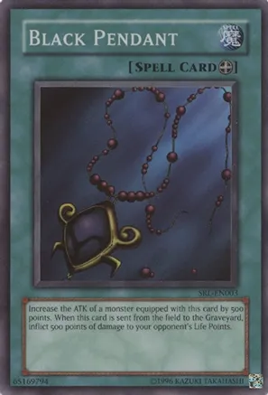 Black Pendant — Spell Ruler (Worldwide English)
