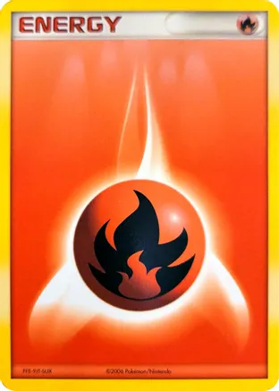Fire Energy (2006 Unnumbered) — League & Championship Cards