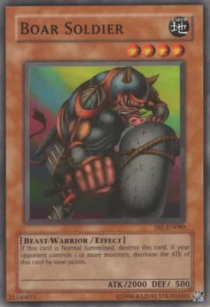 Boar Soldier — Spell Ruler (Worldwide English)