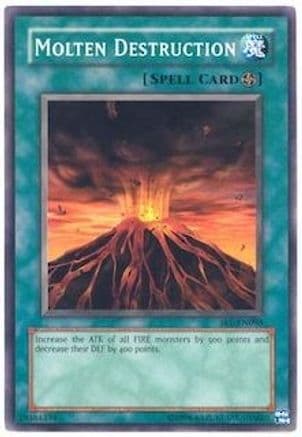 Molten Destruction — Spell Ruler (Worldwide English) Yu-Gi-Oh! card by JK.INOK