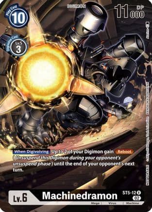 Machinedramon (Digimon Illustration Competition Pack 2022) — Dimensional Phase