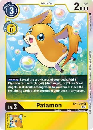 Patamon (Official Tournament Pack Vol.8) — Classic Collection