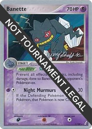 Banette - 2007 (Jeremy Scharff-Kim) — World Championship Decks Pokémon TCG card by Jeremy Scharff-Kim