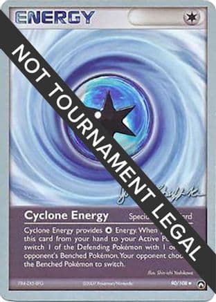 Cyclone Energy - 2007 (Jeremy Scharff-Kim) — World Championship Decks Pokémon TCG card by Jeremy Scharff-Kim