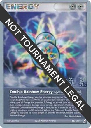 Double Rainbow Energy - 2007 (Akira Miyazaki) — World Championship Decks Pokémon TCG card by Akira Miyazaki